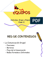 Comunicación grupal y conformidad