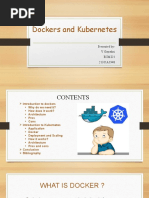 Dockers and Kubernetes