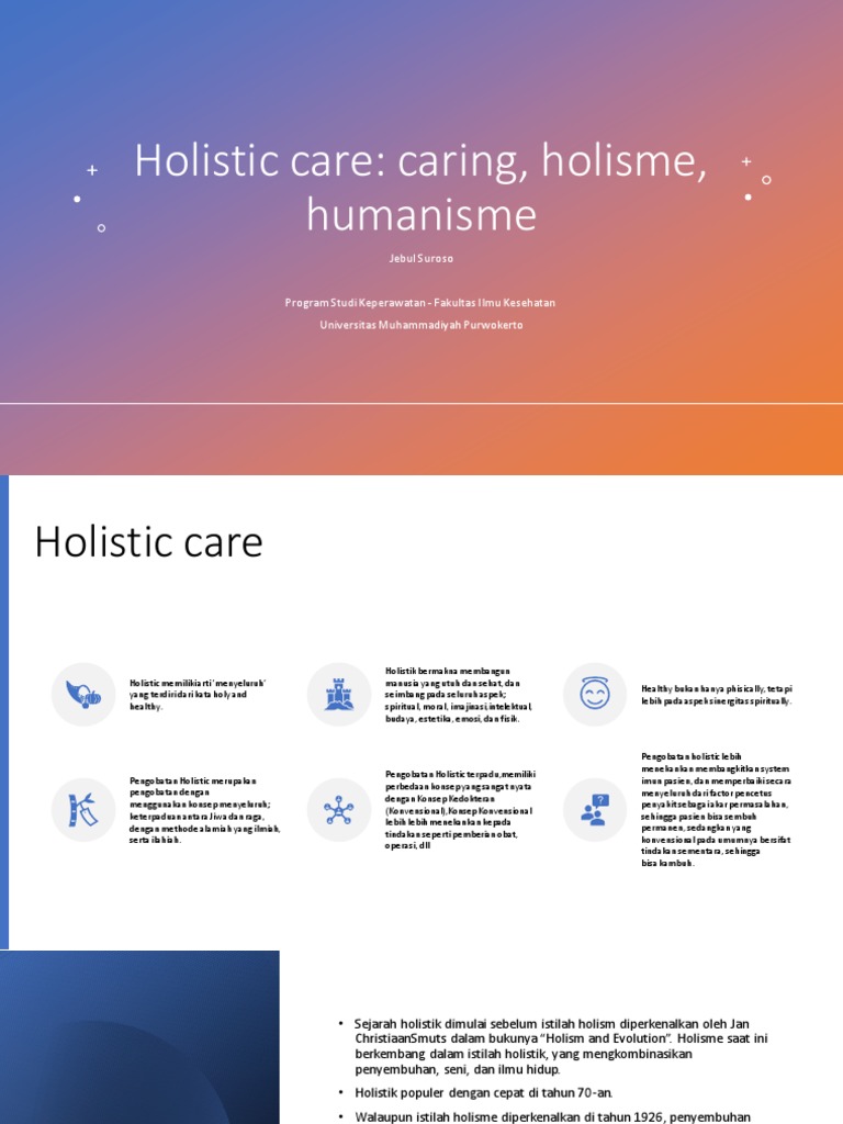 Holistic Care Pdf