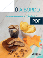 Menu a bordo JetSMART vuelos nacionales ARS