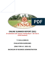 Online Summer Report