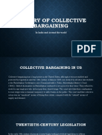 History of Collective Bargaining