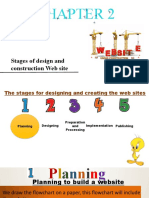 Stages of Design and Construction Web Site