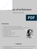 History of Architecture: Minoru Yamasaki