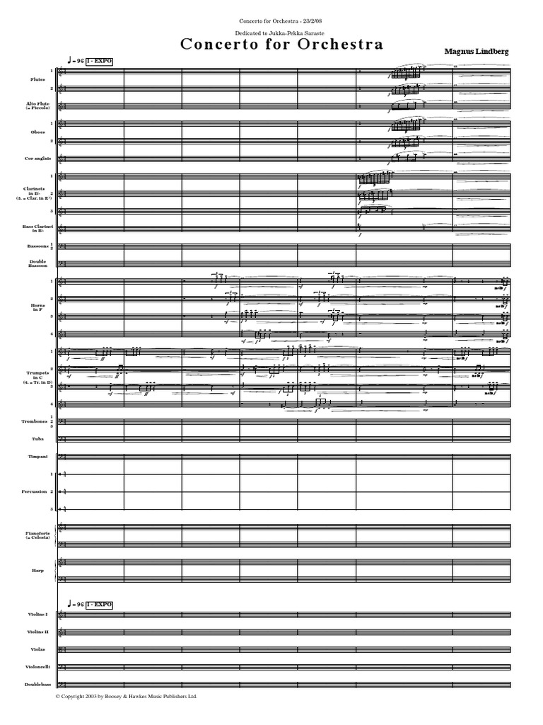 Lindberg, Magnus Concerto For Orchestra PDF