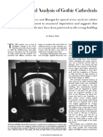 Structural Analysis of Gothic Cathedrals