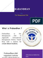Prabandhan: The Management Club
