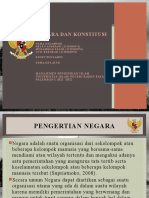 KONSTITUSI DAN NEGARA