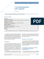 Management of Extravasation of Antineoplastic Agents: Maryna Rubach