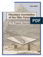 Planetary Correlation of The Giza Pyramids