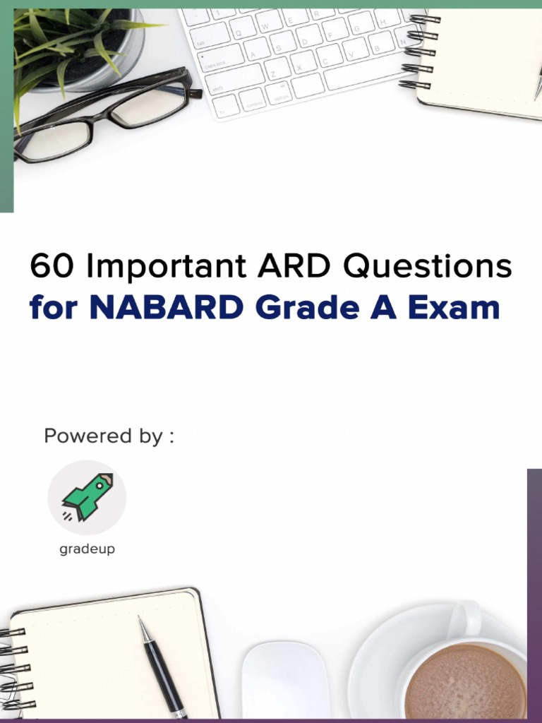 NABARD Grade A ARD Exam Questions | PDF | Chlorofluorocarbon | Soil