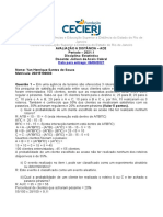 Avaliação de probabilidade de roteiros turísticos e reservas hoteleiras