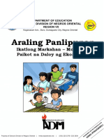 Araling Panlipunan 9 Quarter 3 Week1