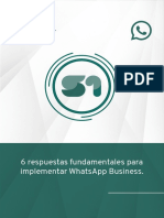 6 formas de implementar WhatsApp Business