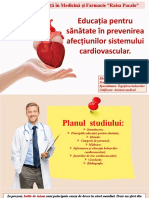 Educația Pentru Sănătate În Prevenirea Afecțiunilor Sistemului Cardiovascular.