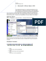 Tutorial – Microsoft Office Excel 2003