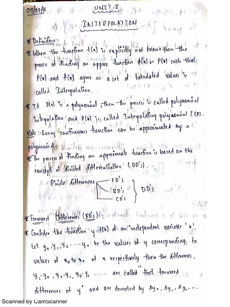Viden Io Engineering Mathematics Notes 3 m3 Unit 2 PDF | PDF