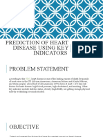 Prediction of Heart Disease Using Key Indicators