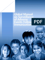 Global Manual On Surveillance of AEFI
