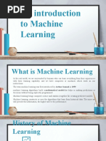 Machine Learning