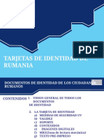 Guia Sobre Tarjetas de Identidad Rumanas 2008