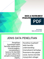 Data & Instrument