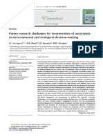 Future Research Challenges For Incorporation of Uncertainty in Environmental and Ecological Decision-Making