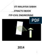 Abstracts Ebook 1 FYP Civil Engineering