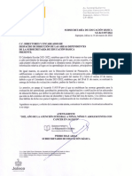 Oficio Seb-187-2022 Actividades 18 de Marzo y Captura de Calific