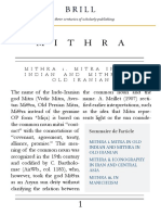 Mitra and Mithra in Old India and Old Iran