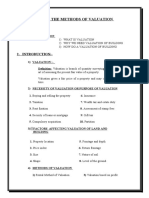 To Study The Methods of Valuation: 1. Rationale