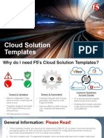 Cloud Solution Templates Catalogue 10-6-17