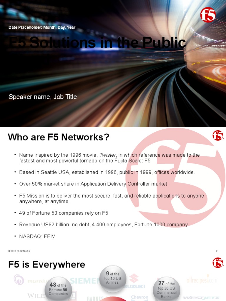 F5 Solutions in The Public Cloud v3 | PDF | Cloud Computing | Transport ...