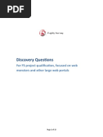 F5 Discovery Questions