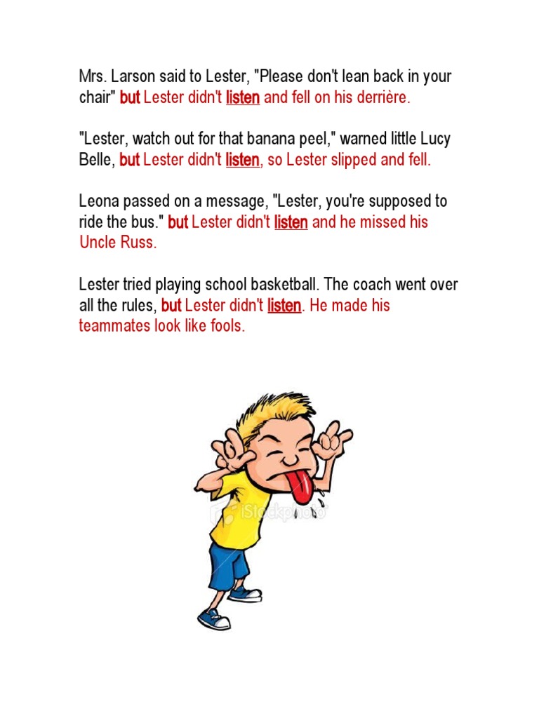 Lester's Repeated Disregard | PDF