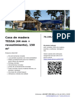 Casa de Madera TESSA 44 MM Revestimiento 150 m2 - 76739