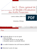 Choix Optimal Du Portefeuille