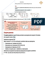 4° Grado Matematica (Aritmética) .Cardinal y Potencia de Un Conjunto (Pág.14y 15)