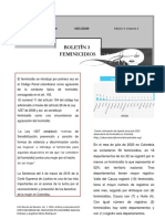 Boletin 3 Feminicidios