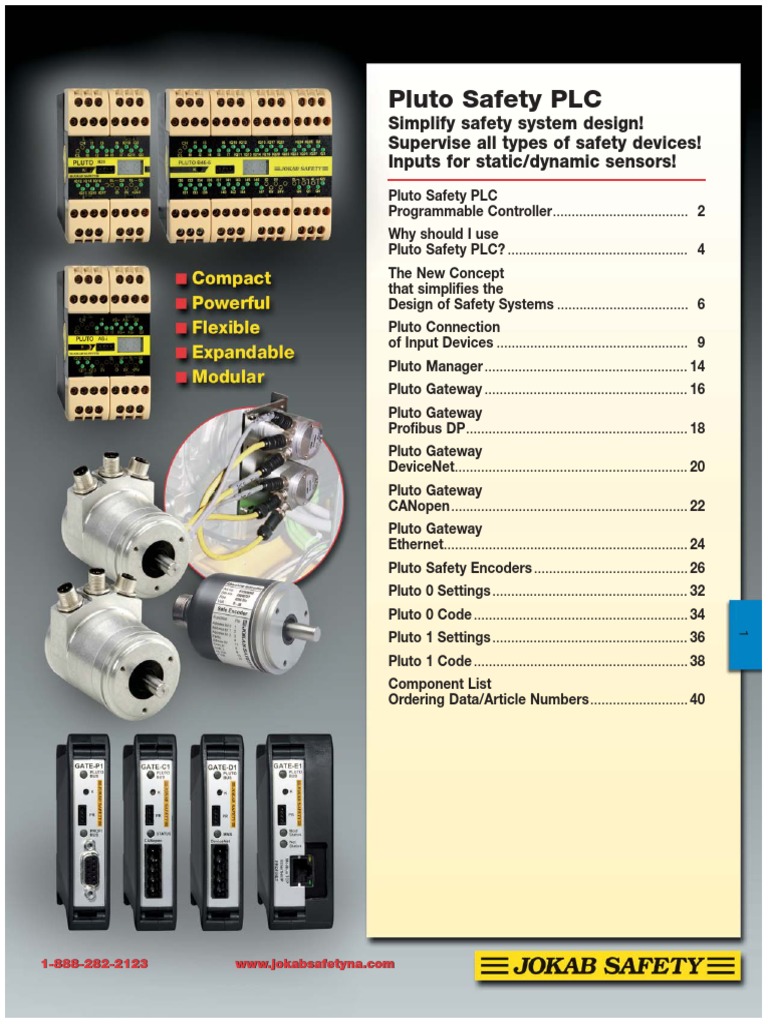 Pluto Safety PLC | PDF | Programmable Logic Controller | Input/Output
