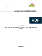 Propuesta Encuentros Comunitarios y Familiares Modalidad Propia e Intercultural Corregimiento de Vegalarga Neiva Dinamizaddor