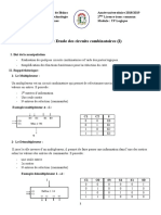 TP n° 2- Etude des circuits combinatoires (I)