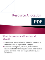 Resource Allocation Final