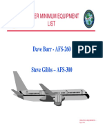Dave Burr - AFS-260: Master Minimum Equipment List