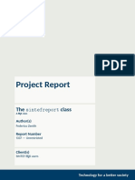 Project Report: The Sintefreport Class
