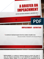 Briefer On Impeachment