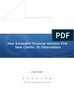 How Successful Financial Advisors Find New Clients 10 Observations