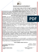 Declaracion Jurada de Propiedad Nero 04-02-2022.
