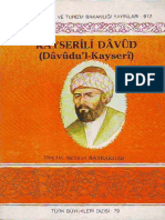 Bayrakdar, Mehmet - Kayserili Dâvûd (Dâvûdul-Kayserî)