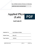 Parallel Combination of Resistors (Task 2)